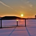 January sunrise at Fort McCoy