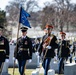 Military Funeral Honors with Funeral Escort are Conducted for Former Sen. Robert Dole in Section 4