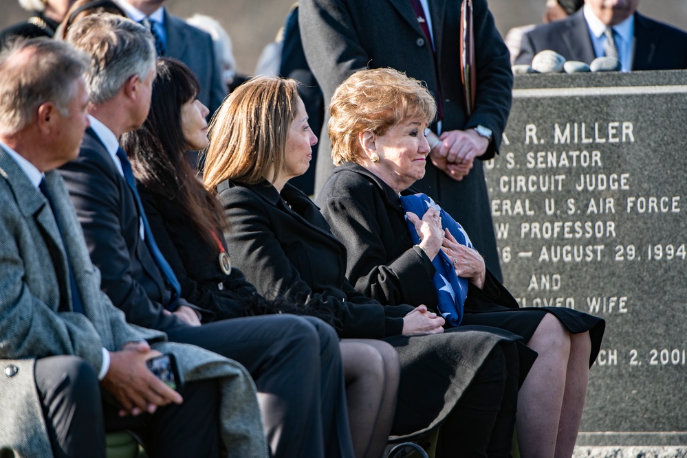 Military Funeral Honors with Funeral Escort are Conducted for Former Sen. Robert Dole in Section 4