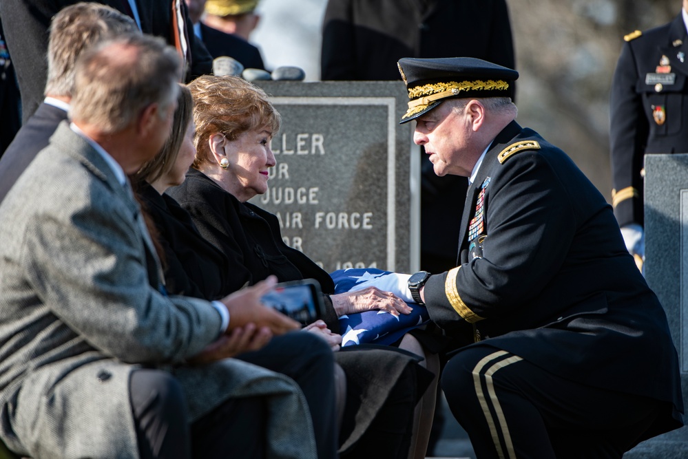 Military Funeral Honors with Funeral Escort are Conducted for Former Sen. Robert Dole in Section 4