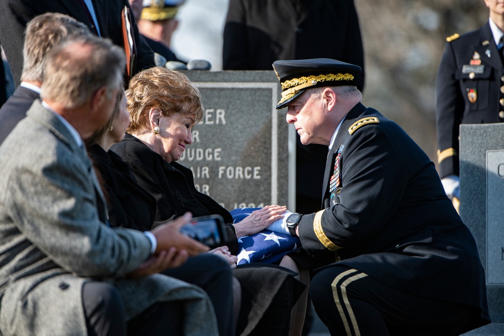 Military Funeral Honors with Funeral Escort are Conducted for Former Sen. Robert Dole in Section 4