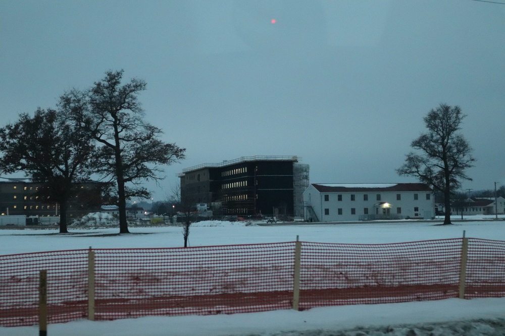 Construction of new barracks at Fort McCoy