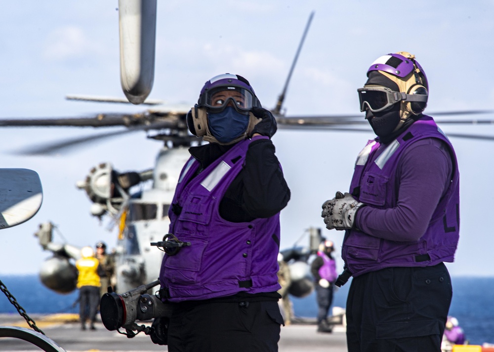 USS America Conducts Flight Ops