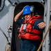 Gridley conducts a replenishment-at-sea