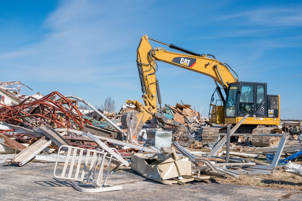 Tornado Debris Removal in Dawson Springs, KY