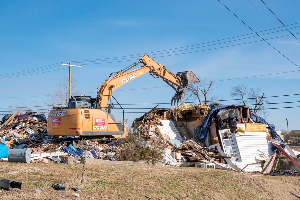 Tornado Debris Removal in Dawson Springs, KY