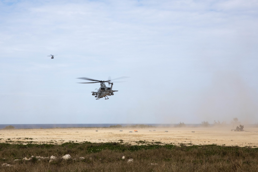 U.S. Marines conduct EAB operations on Ie Shima