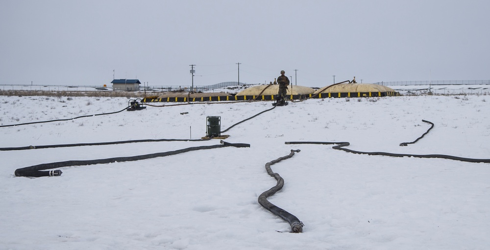 Winter Fury 22: Marine Wing Support Squadron 373 Refuels and Arms Aircraft for Long Range Strike