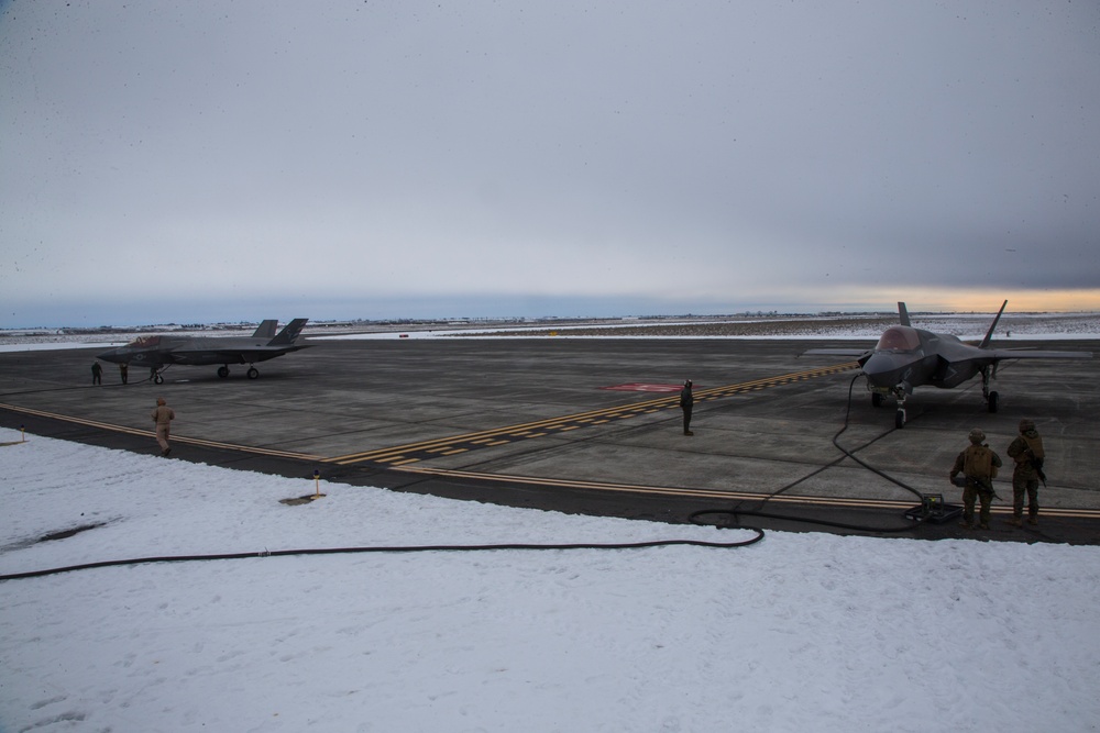 Winter Fury 22: Marine Wing Support Squadron 373 Refuels and Arms Aircraft for Long Range Strike