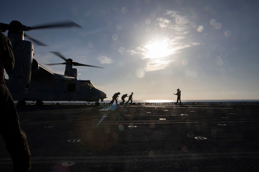Makin Island Flight Ops