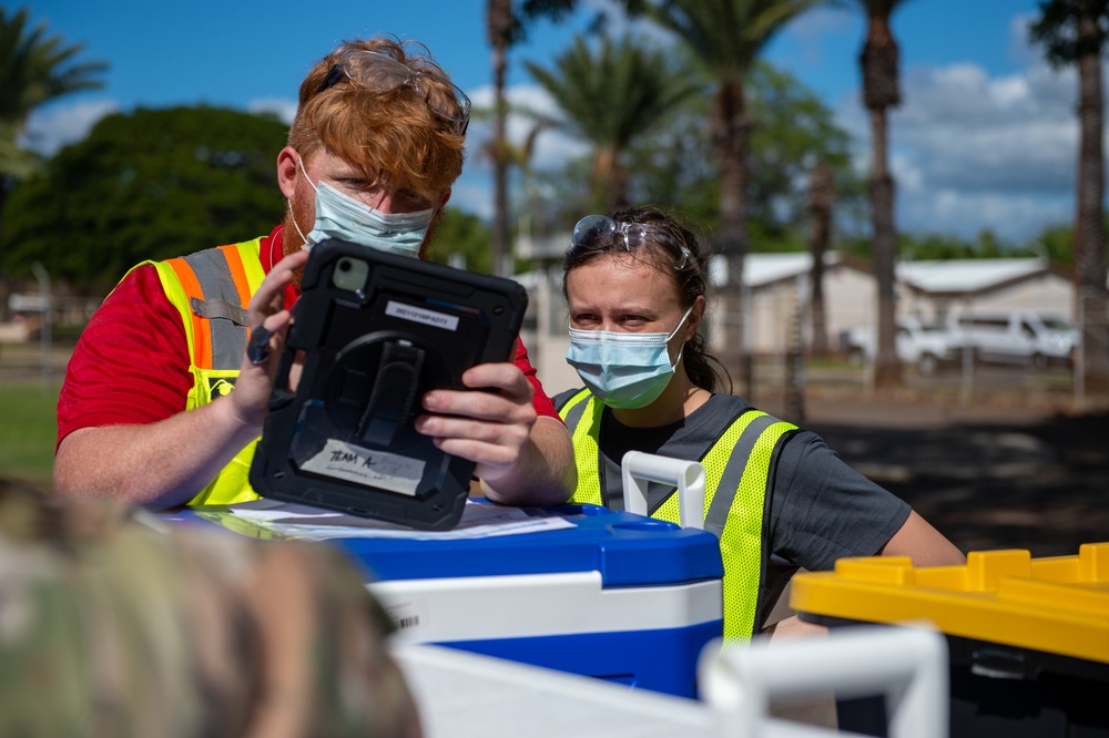 Water Testing at JBPHH