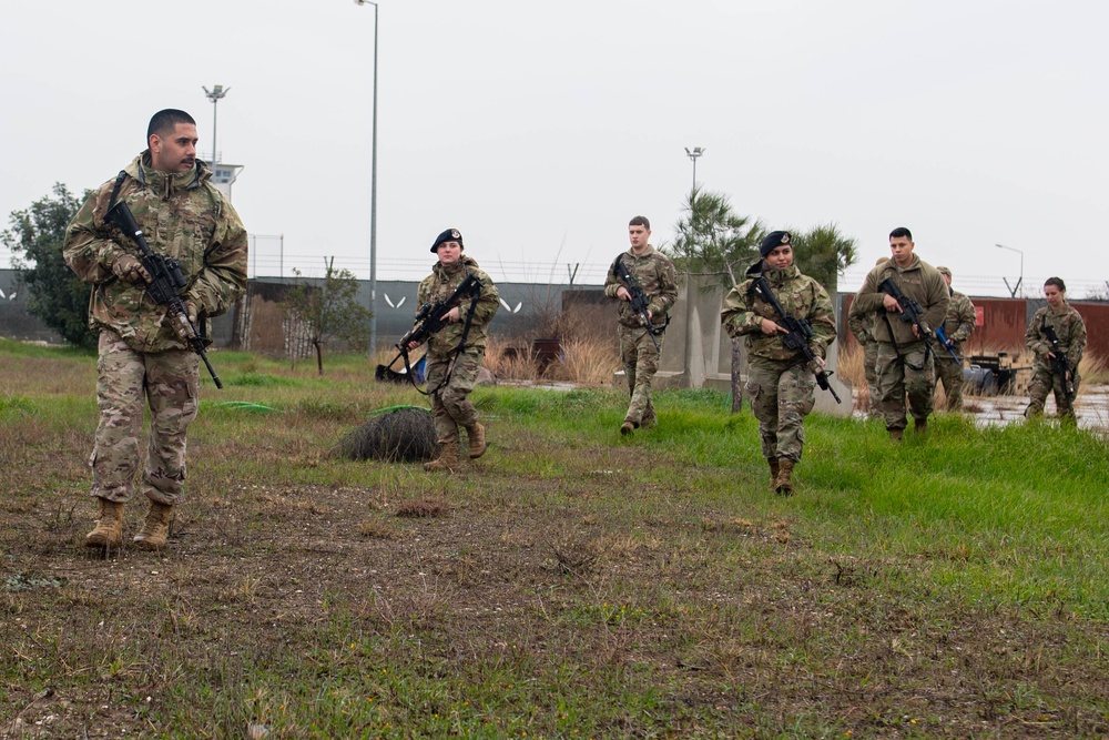 ACE Training: Airmen practice tactical movement skills