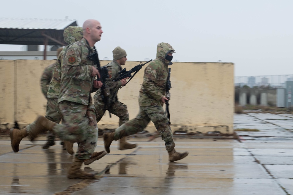 ACE Training: Airmen practice tactical movement skills