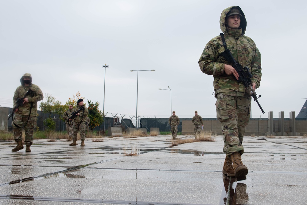 ACE Training: Airmen practice tactical movement skills