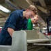 USS Carl Vinson (CVN 70) Sailors Conduct Maintenance in Pacific Ocean