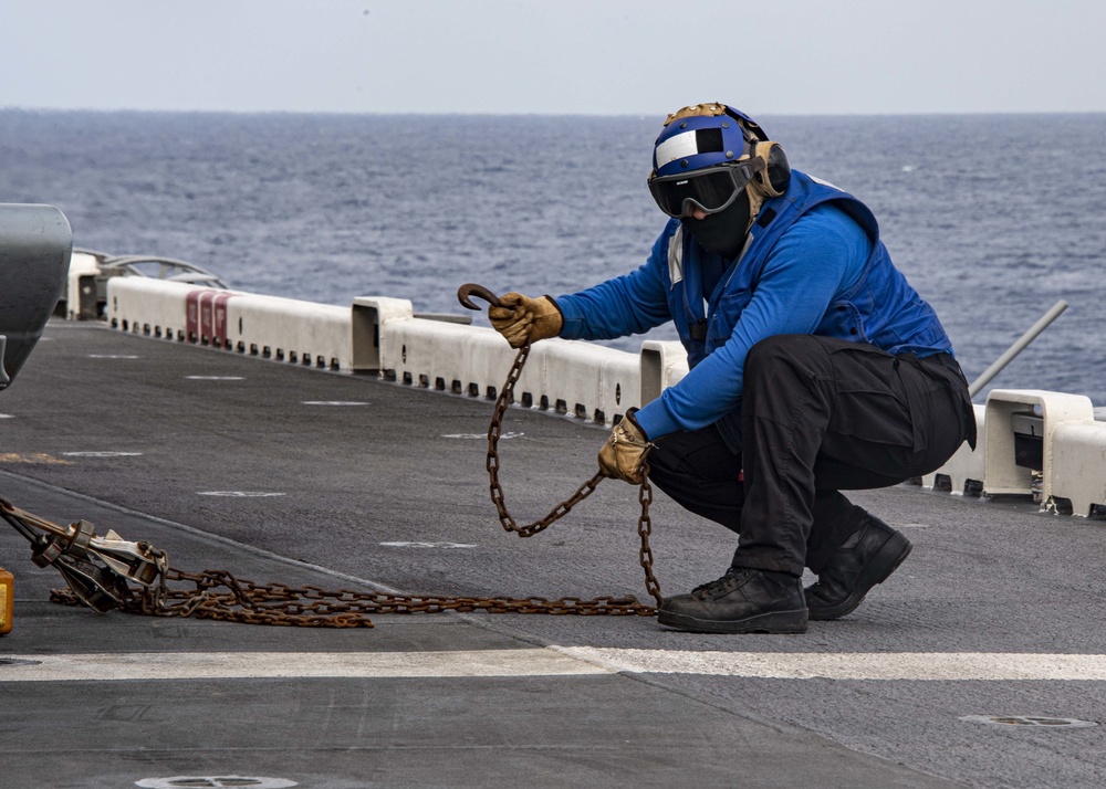 USS America Conducts Flight Ops