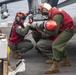 11th MEU loads AV-8B Harriers during Noble Fusion aboard the USS Essex (LHD 2)