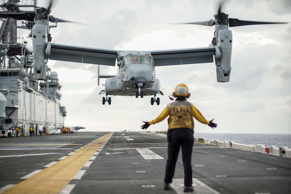 11th MEU conducts routine flight operations during Exercise Noble Fusion