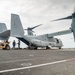 11th MEU load Ospreys during Noble Fusion aboard the USS Essex