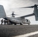 11th MEU load Ospreys during Noble Fusion aboard the USS Essex