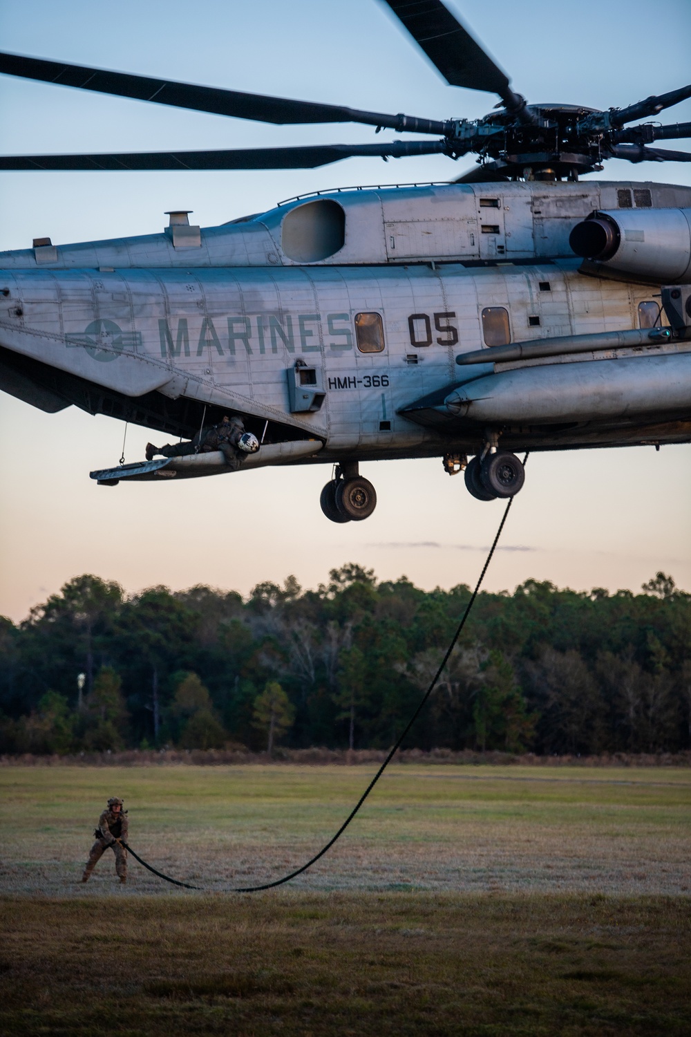 Air Force, Marine Corps, Army WTC Fast Rope Training