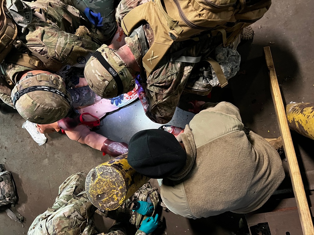 MedDet Soldiers completes 2022 recertification in midst of COVID and hospital mission training