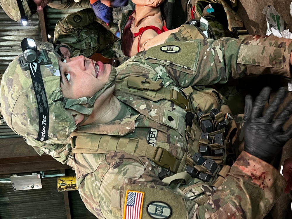 MedDet Soldiers completes 2022 recertification in midst of COVID and hospital mission training