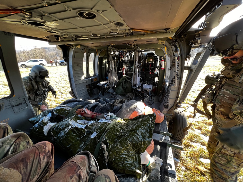 MedDet Soldiers completes 2022 recertification in midst of COVID and hospital mission training