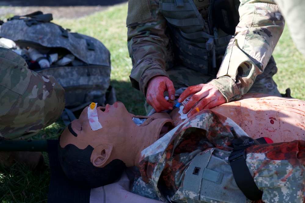 MedDet Soldiers completes 2022 recertification in midst of COVID and hospital mission training