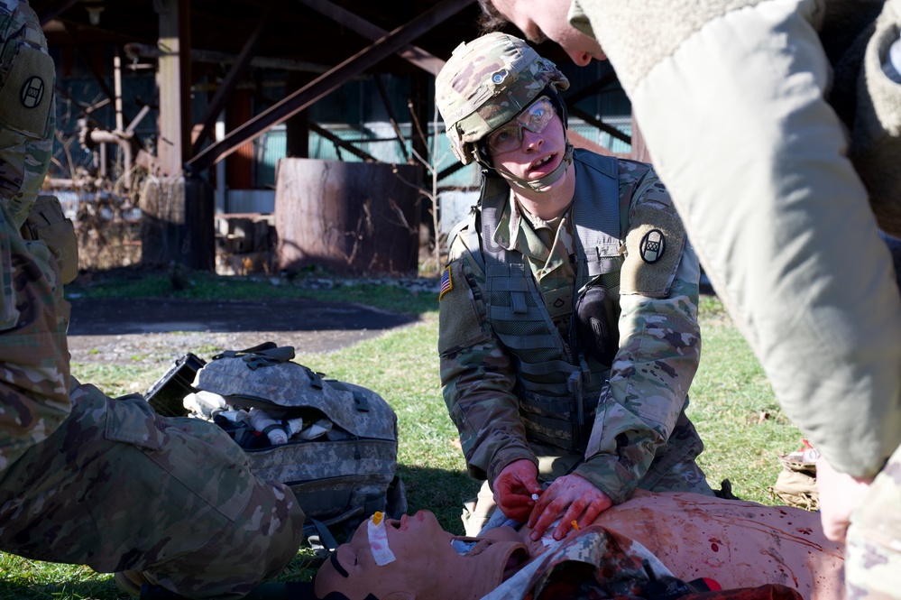 MedDet Soldiers completes 2022 recertification in midst of COVID and hospital mission training