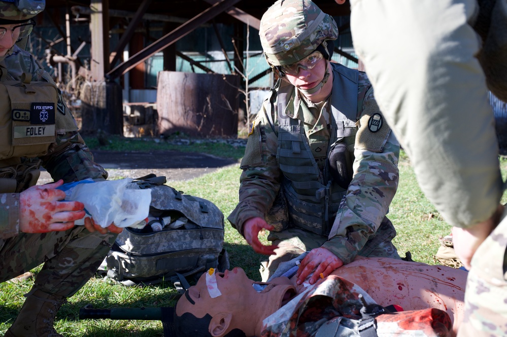 MedDet Soldiers completes 2022 recertification in midst of COVID and hospital mission training