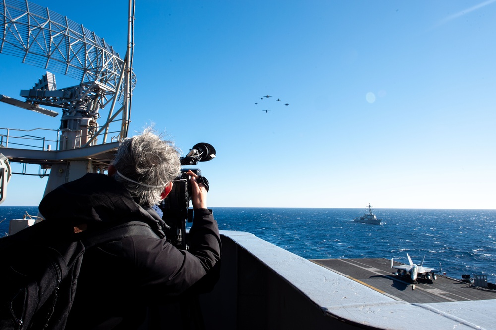 Neptune Strike 22 highlights the natural evolution of NATO's ability to integrate the high-end maritime warfare capabilities of a carrier strike group to support the defense of the Alliance.
