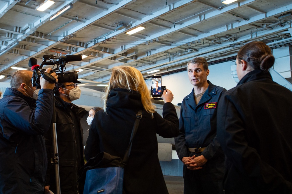 Neptune Strike 22 highlights the natural evolution of NATO's ability to integrate the high-end maritime warfare capabilities of a carrier strike group to support the defense of the Alliance.