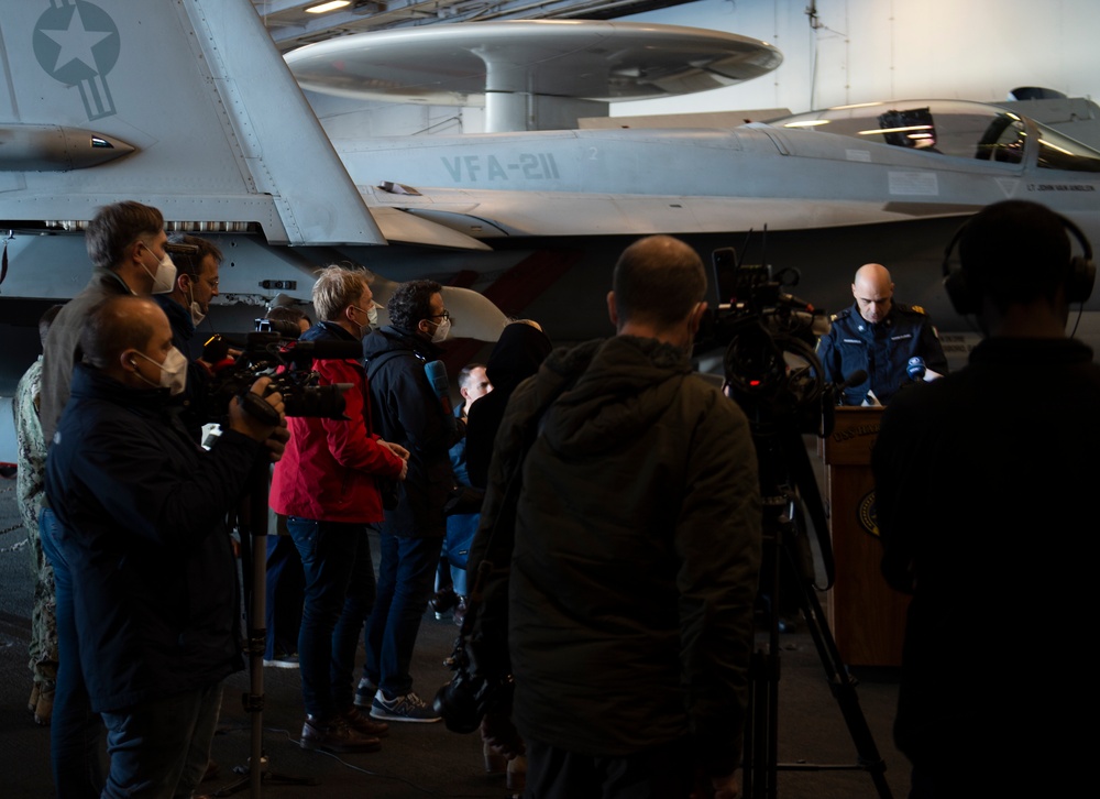 Neptune Strike 22 highlights the natural evolution of NATO's ability to integrate the high-end maritime warfare capabilities of a carrier strike group to support the defense of the Alliance.