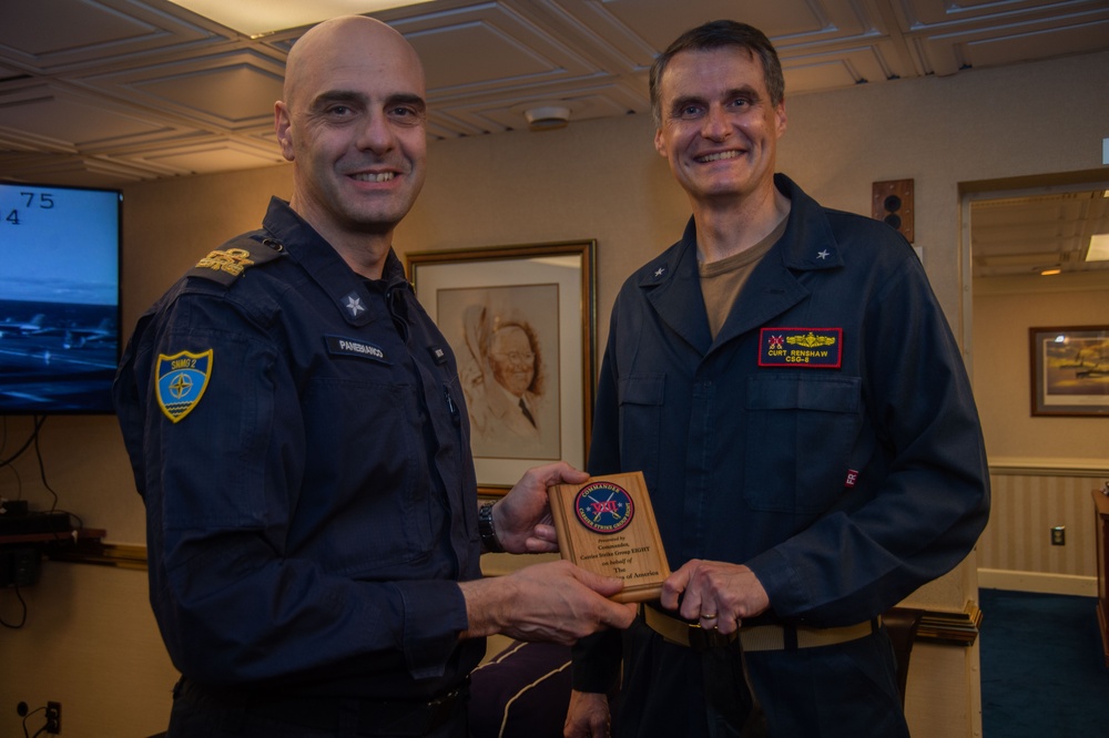 Neptune Strike 22 highlights the natural evolution of NATO's ability to integrate the high-end maritime warfare capabilities of a carrier strike group to support the defense of the Alliance.