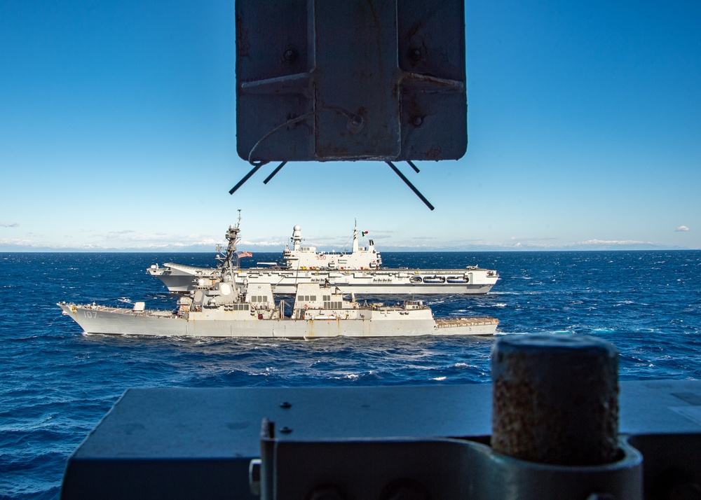 Neptune Strike 22 highlights the natural evolution of NATO's ability to integrate the high-end maritime warfare capabilities of a carrier strike group to support the defense of the Alliance.