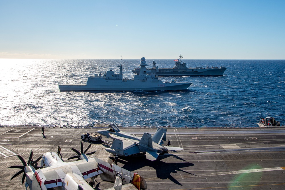Neptune Strike 22 highlights the natural evolution of NATO's ability to integrate the high-end maritime warfare capabilities of a carrier strike group to support the defense of the Alliance.