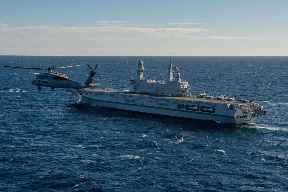 Neptune Strike 22 highlights the natural evolution of NATO's ability to integrate the high-end maritime warfare capabilities of a carrier strike group to support the defense of the Alliance.
