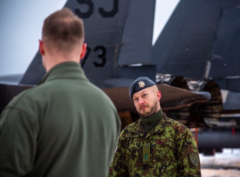 US, Estonian air forces partner during NATO eAP