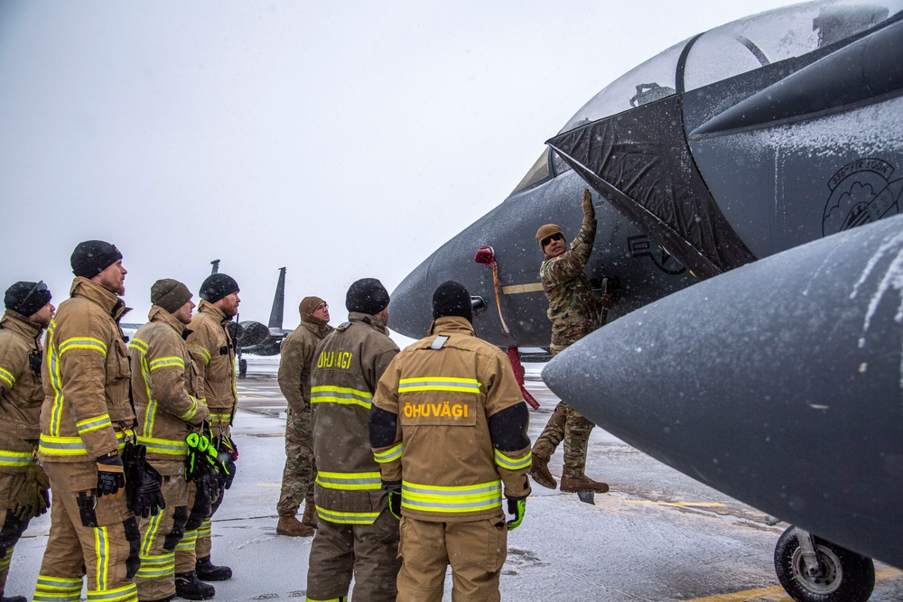 US, Estonian air forces partner during NATO eAP
