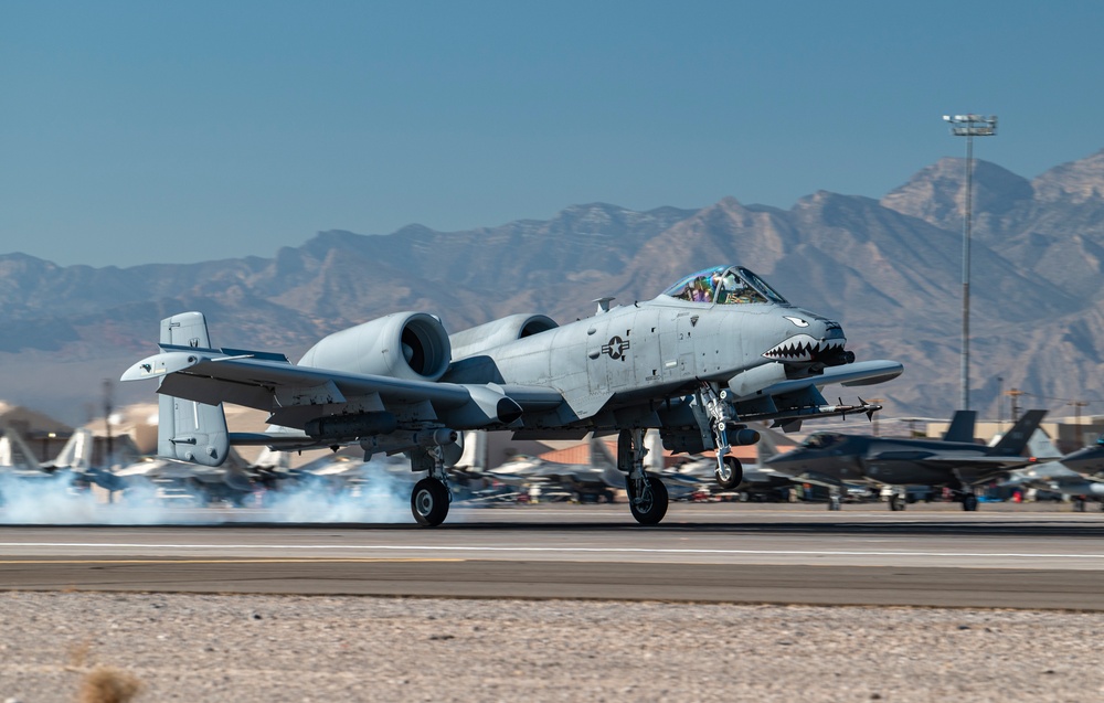 Aircraft arrive for Red Flag-Nellis 22-1