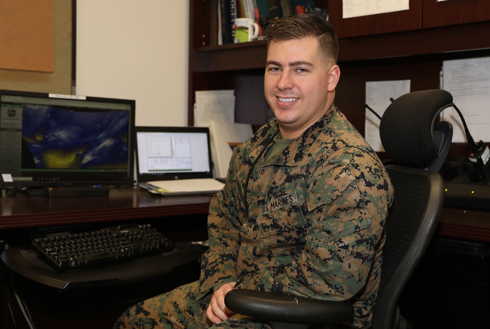 DVIDS Images METOC Marines behind Quantico’s weather forecasts