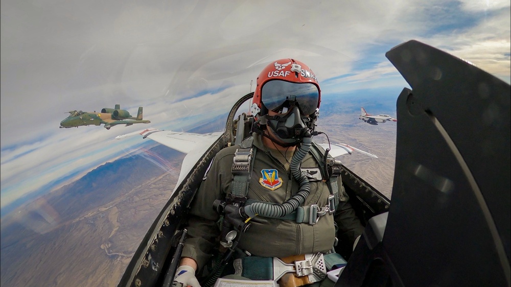 A-10 Demo, Thunderbirds form up