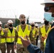 USACE commander views renovation of Building 550