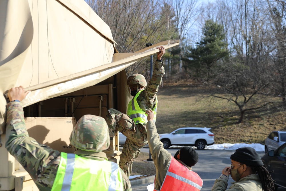 MDNG Transports Medical Supplies to Medical Facilities