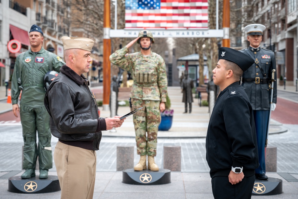 CS2 Mangsat Reenlistment Ceremony