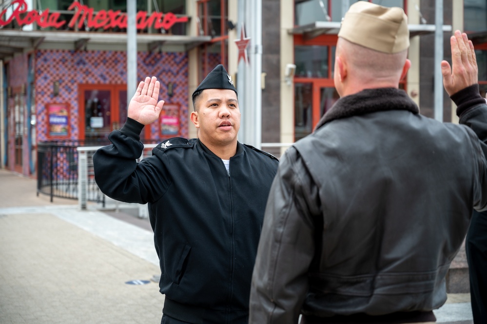 CS2 Mangsat Reenlistment Ceremony