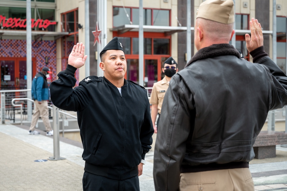 CS2 Mangsat Reenlistment Ceremony
