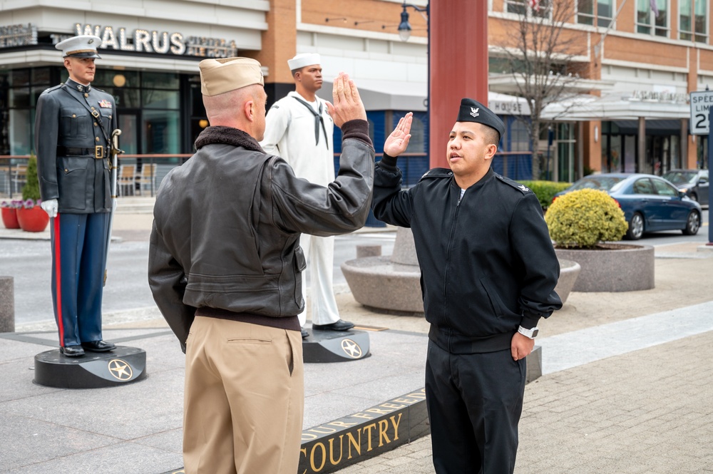CS2 Mangsat Reenlistment Ceremony