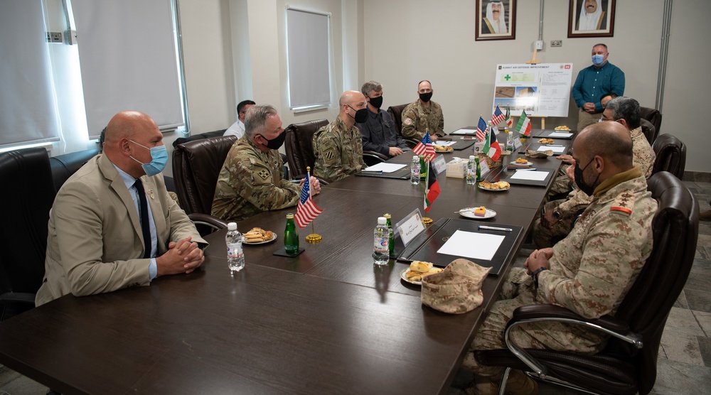 USACE commanding general meets with Kuwaiti Air Defense commander